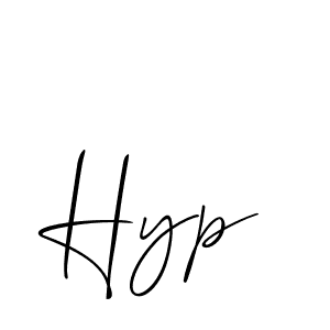 Once you've used our free online signature maker to create your best signature Allison_Script style, it's time to enjoy all of the benefits that Hyp name signing documents. Hyp signature style 2 images and pictures png