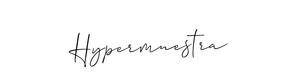 Create a beautiful signature design for name Hypermnestra. With this signature (Allison_Script) fonts, you can make a handwritten signature for free. Hypermnestra signature style 2 images and pictures png