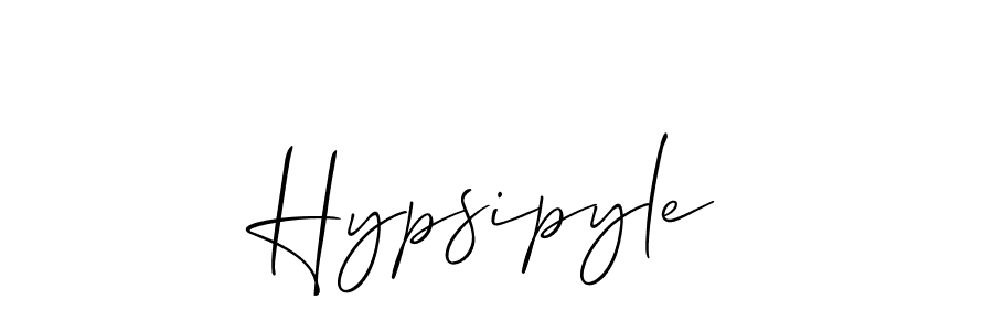 It looks lik you need a new signature style for name Hypsipyle. Design unique handwritten (Allison_Script) signature with our free signature maker in just a few clicks. Hypsipyle signature style 2 images and pictures png