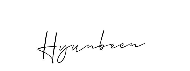 How to Draw Hyunbeen signature style? Allison_Script is a latest design signature styles for name Hyunbeen. Hyunbeen signature style 2 images and pictures png