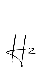 Allison_Script is a professional signature style that is perfect for those who want to add a touch of class to their signature. It is also a great choice for those who want to make their signature more unique. Get Hz name to fancy signature for free. Hz signature style 2 images and pictures png