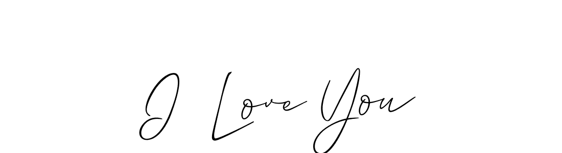 Check out images of Autograph of I  Love You name. Actor I  Love You Signature Style. Allison_Script is a professional sign style online. I  Love You signature style 2 images and pictures png