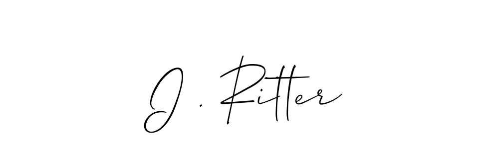 Here are the top 10 professional signature styles for the name I . Ritter. These are the best autograph styles you can use for your name. I . Ritter signature style 2 images and pictures png