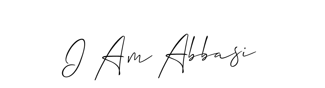 Similarly Allison_Script is the best handwritten signature design. Signature creator online .You can use it as an online autograph creator for name I Am Abbasi. I Am Abbasi signature style 2 images and pictures png