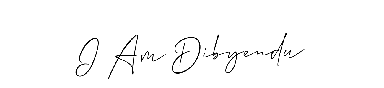 Make a beautiful signature design for name I Am Dibyendu. Use this online signature maker to create a handwritten signature for free. I Am Dibyendu signature style 2 images and pictures png