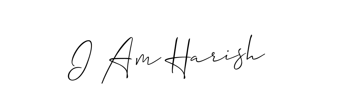 Here are the top 10 professional signature styles for the name I Am Harish. These are the best autograph styles you can use for your name. I Am Harish signature style 2 images and pictures png