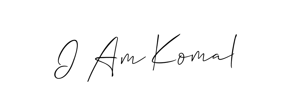 See photos of I Am Komal official signature by Spectra . Check more albums & portfolios. Read reviews & check more about Allison_Script font. I Am Komal signature style 2 images and pictures png