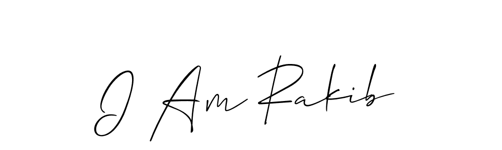 Make a beautiful signature design for name I Am Rakib. Use this online signature maker to create a handwritten signature for free. I Am Rakib signature style 2 images and pictures png