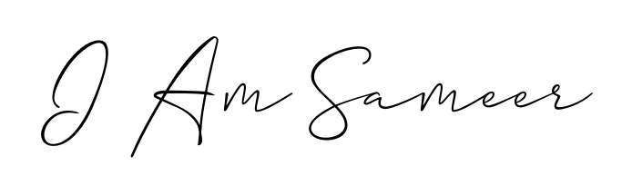 Also we have I Am Sameer name is the best signature style. Create professional handwritten signature collection using Allison_Script autograph style. I Am Sameer signature style 2 images and pictures png