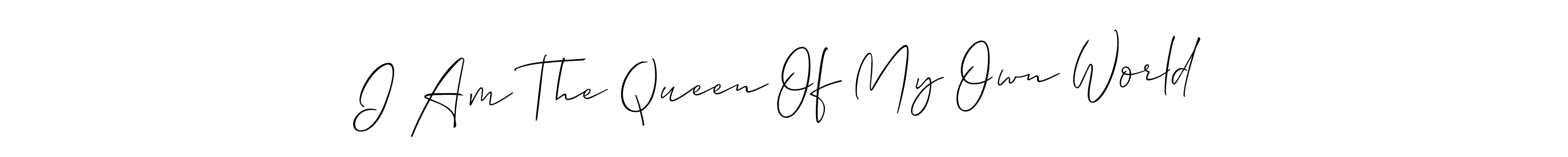 Here are the top 10 professional signature styles for the name I Am The Queen Of My Own World. These are the best autograph styles you can use for your name. I Am The Queen Of My Own World signature style 2 images and pictures png