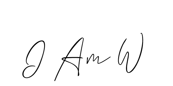 Best and Professional Signature Style for I Am W. Allison_Script Best Signature Style Collection. I Am W signature style 2 images and pictures png