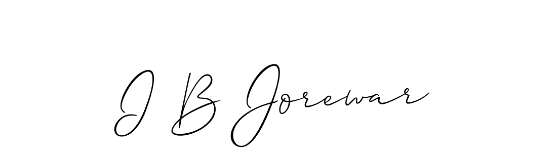 Allison_Script is a professional signature style that is perfect for those who want to add a touch of class to their signature. It is also a great choice for those who want to make their signature more unique. Get I B Jorewar name to fancy signature for free. I B Jorewar signature style 2 images and pictures png