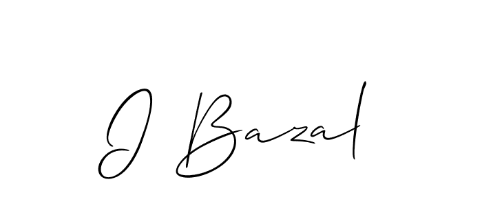 Check out images of Autograph of I Bazal name. Actor I Bazal Signature Style. Allison_Script is a professional sign style online. I Bazal signature style 2 images and pictures png