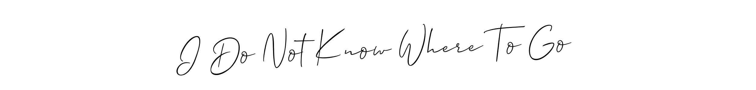 This is the best signature style for the I Do Not Know Where To Go name. Also you like these signature font (Allison_Script). Mix name signature. I Do Not Know Where To Go signature style 2 images and pictures png