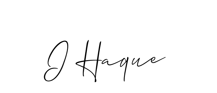 Once you've used our free online signature maker to create your best signature Allison_Script style, it's time to enjoy all of the benefits that I Haque name signing documents. I Haque signature style 2 images and pictures png