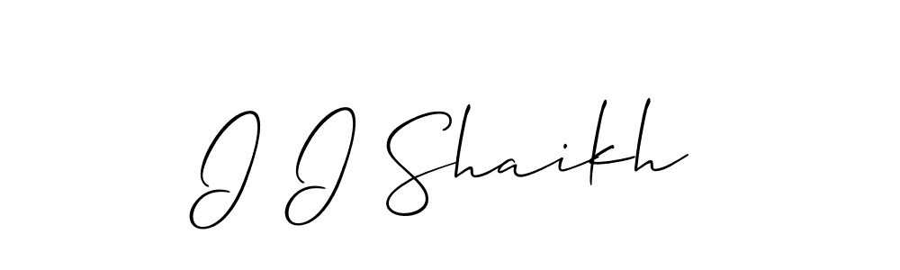 Once you've used our free online signature maker to create your best signature Allison_Script style, it's time to enjoy all of the benefits that I I Shaikh name signing documents. I I Shaikh signature style 2 images and pictures png