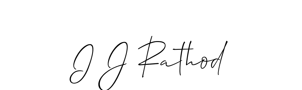 How to Draw I J Rathod signature style? Allison_Script is a latest design signature styles for name I J Rathod. I J Rathod signature style 2 images and pictures png