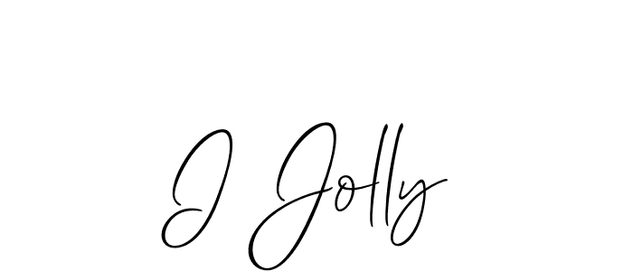 Best and Professional Signature Style for I Jolly. Allison_Script Best Signature Style Collection. I Jolly signature style 2 images and pictures png