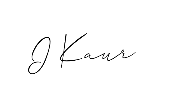 Once you've used our free online signature maker to create your best signature Allison_Script style, it's time to enjoy all of the benefits that I Kaur name signing documents. I Kaur signature style 2 images and pictures png