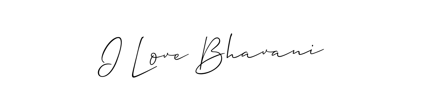 You can use this online signature creator to create a handwritten signature for the name I Love Bhavani. This is the best online autograph maker. I Love Bhavani signature style 2 images and pictures png