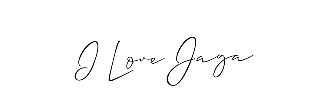 See photos of I Love Jaga official signature by Spectra . Check more albums & portfolios. Read reviews & check more about Allison_Script font. I Love Jaga signature style 2 images and pictures png