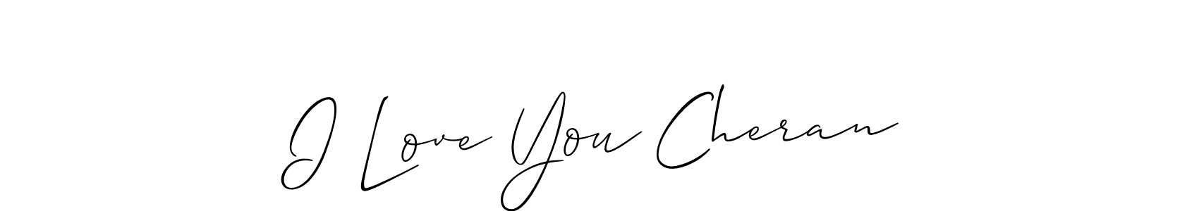 You can use this online signature creator to create a handwritten signature for the name I Love You Cheran. This is the best online autograph maker. I Love You Cheran signature style 2 images and pictures png