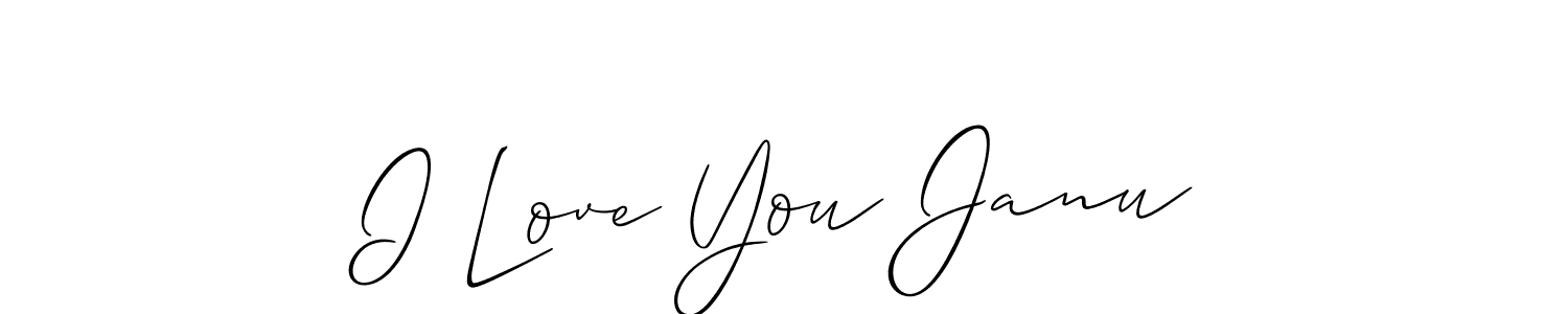 You can use this online signature creator to create a handwritten signature for the name I Love You Janu. This is the best online autograph maker. I Love You Janu signature style 2 images and pictures png