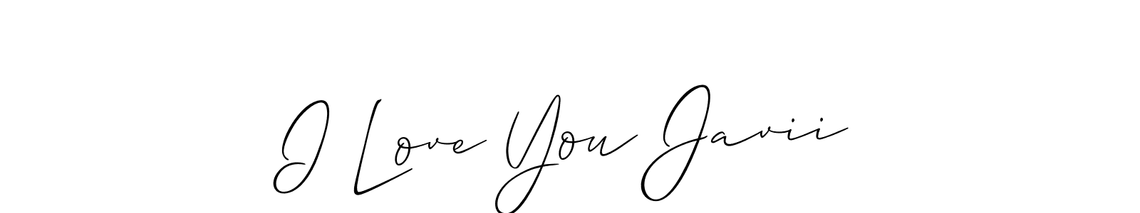 Check out images of Autograph of I Love You Javii name. Actor I Love You Javii Signature Style. Allison_Script is a professional sign style online. I Love You Javii signature style 2 images and pictures png