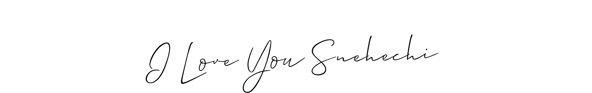 You should practise on your own different ways (Allison_Script) to write your name (I Love You Snehechi) in signature. don't let someone else do it for you. I Love You Snehechi signature style 2 images and pictures png