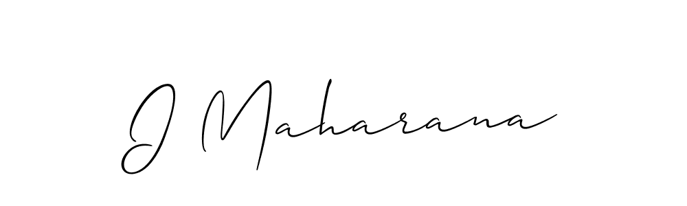 It looks lik you need a new signature style for name I Maharana. Design unique handwritten (Allison_Script) signature with our free signature maker in just a few clicks. I Maharana signature style 2 images and pictures png