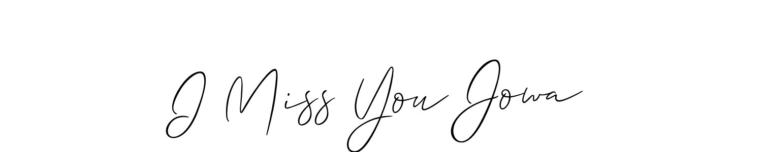 You can use this online signature creator to create a handwritten signature for the name I Miss You Jowa. This is the best online autograph maker. I Miss You Jowa signature style 2 images and pictures png