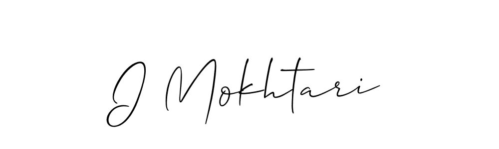Check out images of Autograph of I Mokhtari name. Actor I Mokhtari Signature Style. Allison_Script is a professional sign style online. I Mokhtari signature style 2 images and pictures png