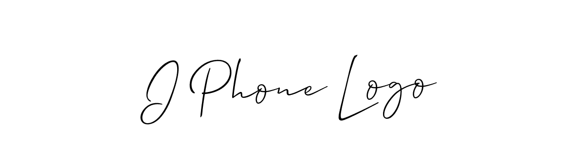 Design your own signature with our free online signature maker. With this signature software, you can create a handwritten (Allison_Script) signature for name I Phone Logo. I Phone Logo signature style 2 images and pictures png
