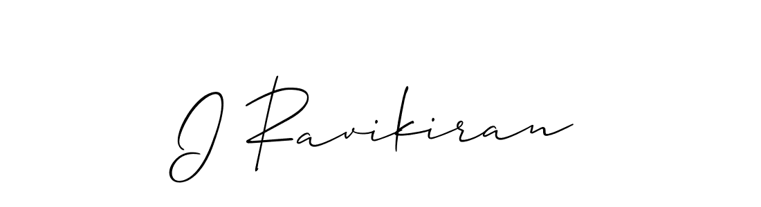 I Ravikiran stylish signature style. Best Handwritten Sign (Allison_Script) for my name. Handwritten Signature Collection Ideas for my name I Ravikiran. I Ravikiran signature style 2 images and pictures png