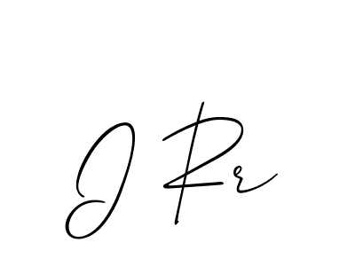 Also we have I Rr name is the best signature style. Create professional handwritten signature collection using Allison_Script autograph style. I Rr signature style 2 images and pictures png