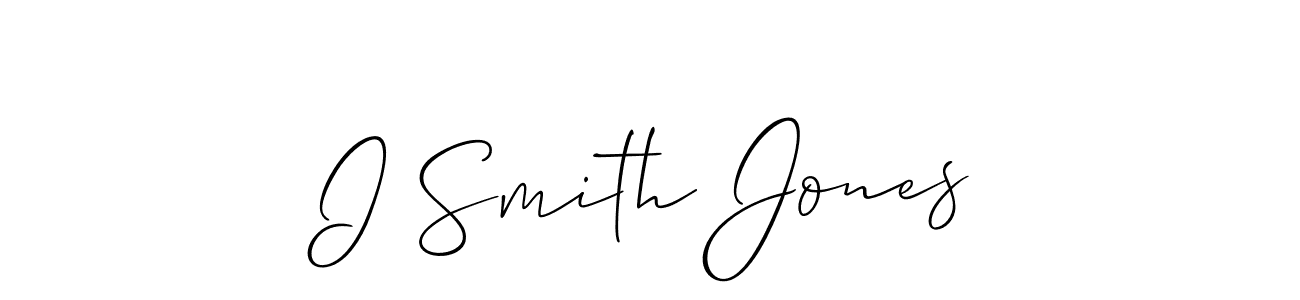 Check out images of Autograph of I Smith Jones name. Actor I Smith Jones Signature Style. Allison_Script is a professional sign style online. I Smith Jones signature style 2 images and pictures png