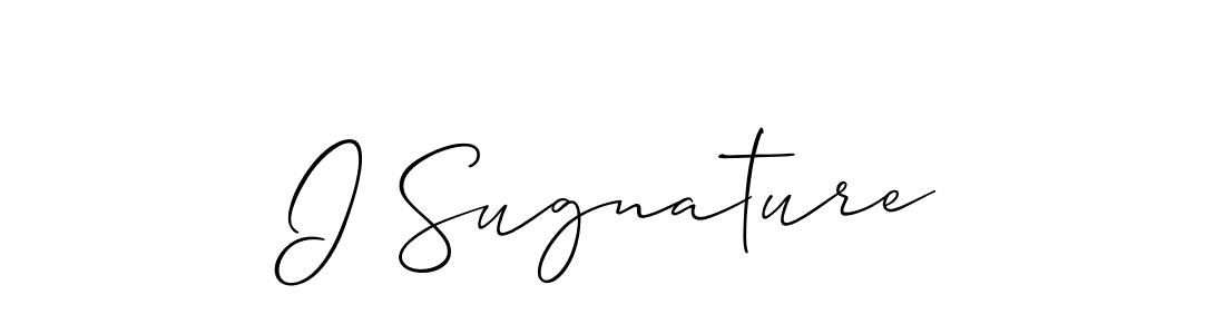 Best and Professional Signature Style for I Sugnature. Allison_Script Best Signature Style Collection. I Sugnature signature style 2 images and pictures png