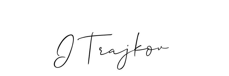 How to Draw I Trajkov signature style? Allison_Script is a latest design signature styles for name I Trajkov. I Trajkov signature style 2 images and pictures png