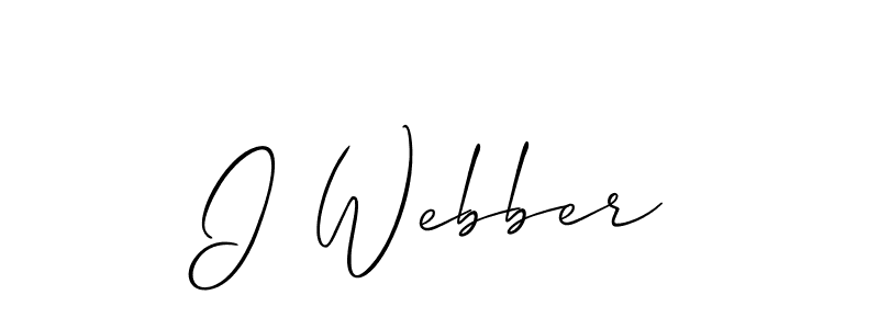 Make a beautiful signature design for name I Webber. Use this online signature maker to create a handwritten signature for free. I Webber signature style 2 images and pictures png