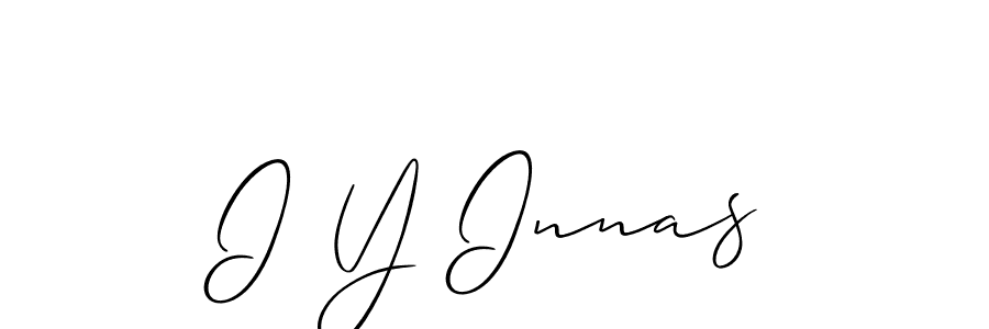 It looks lik you need a new signature style for name I Y Innas. Design unique handwritten (Allison_Script) signature with our free signature maker in just a few clicks. I Y Innas signature style 2 images and pictures png
