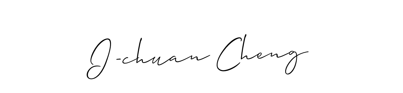 Make a beautiful signature design for name I-chuan Cheng. Use this online signature maker to create a handwritten signature for free. I-chuan Cheng signature style 2 images and pictures png