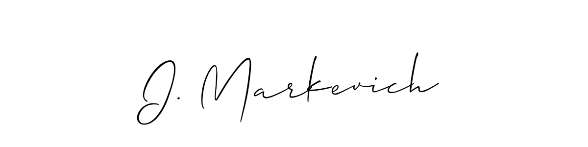 I. Markevich stylish signature style. Best Handwritten Sign (Allison_Script) for my name. Handwritten Signature Collection Ideas for my name I. Markevich. I. Markevich signature style 2 images and pictures png