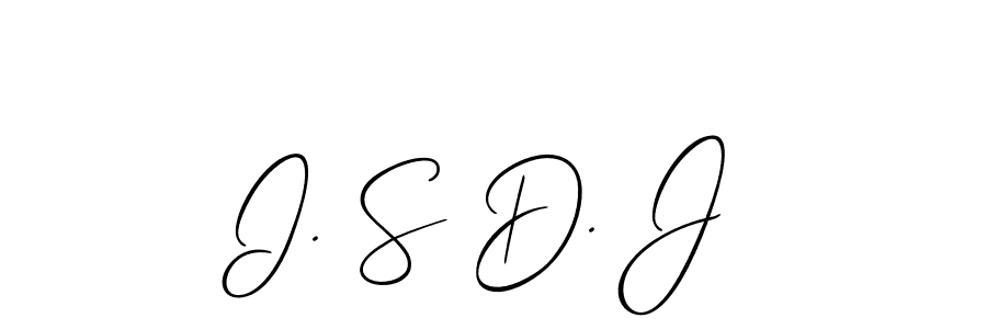 Make a beautiful signature design for name I. S D. J. Use this online signature maker to create a handwritten signature for free. I. S D. J signature style 2 images and pictures png