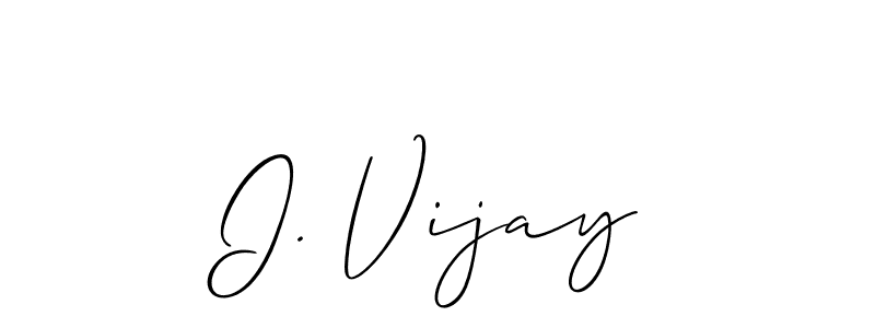 Here are the top 10 professional signature styles for the name I. Vijay. These are the best autograph styles you can use for your name. I. Vijay signature style 2 images and pictures png