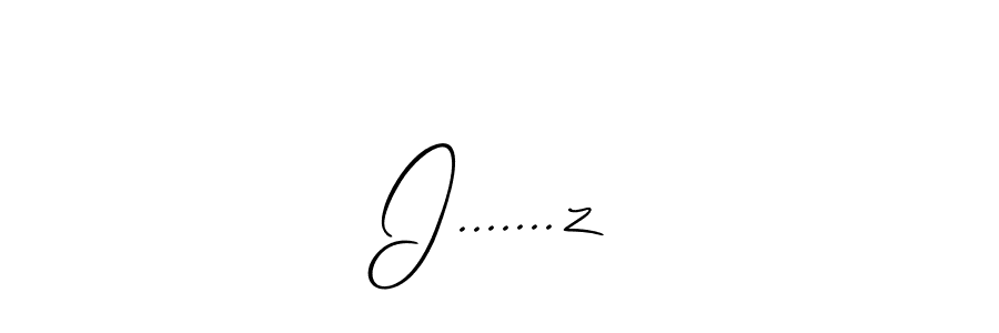 Best and Professional Signature Style for I.......z. Allison_Script Best Signature Style Collection. I.......z signature style 2 images and pictures png
