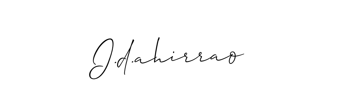 Here are the top 10 professional signature styles for the name I.d.ahirrao. These are the best autograph styles you can use for your name. I.d.ahirrao signature style 2 images and pictures png