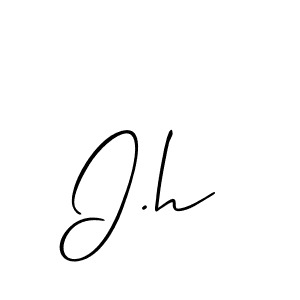 Best and Professional Signature Style for I.h. Allison_Script Best Signature Style Collection. I.h signature style 2 images and pictures png