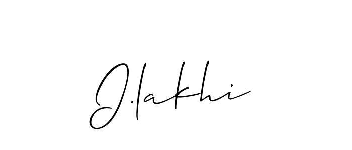 Make a beautiful signature design for name I.lakhi. Use this online signature maker to create a handwritten signature for free. I.lakhi signature style 2 images and pictures png