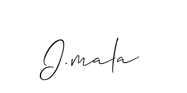 Here are the top 10 professional signature styles for the name I.mala. These are the best autograph styles you can use for your name. I.mala signature style 2 images and pictures png