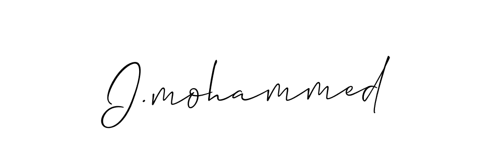 Once you've used our free online signature maker to create your best signature Allison_Script style, it's time to enjoy all of the benefits that I.mohammed name signing documents. I.mohammed signature style 2 images and pictures png